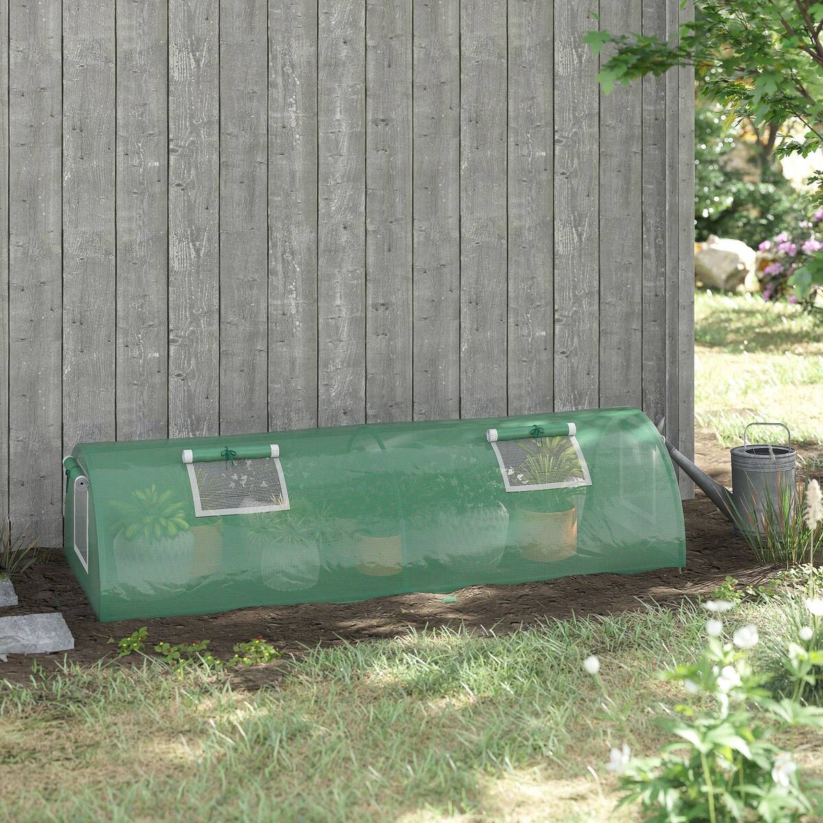 Outsunny Gewächshaus B/H/L: ca. 80x45x200 cm