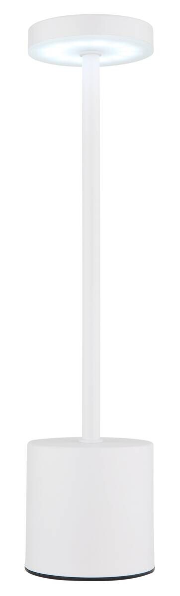 GLOBO LED-Tischleuchte Anru weiß H/D: ca. 34x8 cm