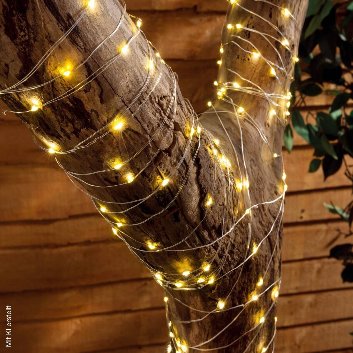 Solarlichterkette Kupferdraht 2 m Kunststoff L: ca. 200 cm
