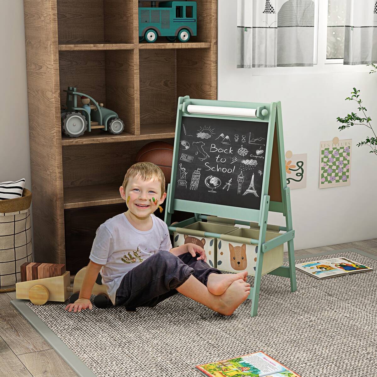 AIYAPLAY Kindertafel B/H/L: ca. 46,5x93x54 cm