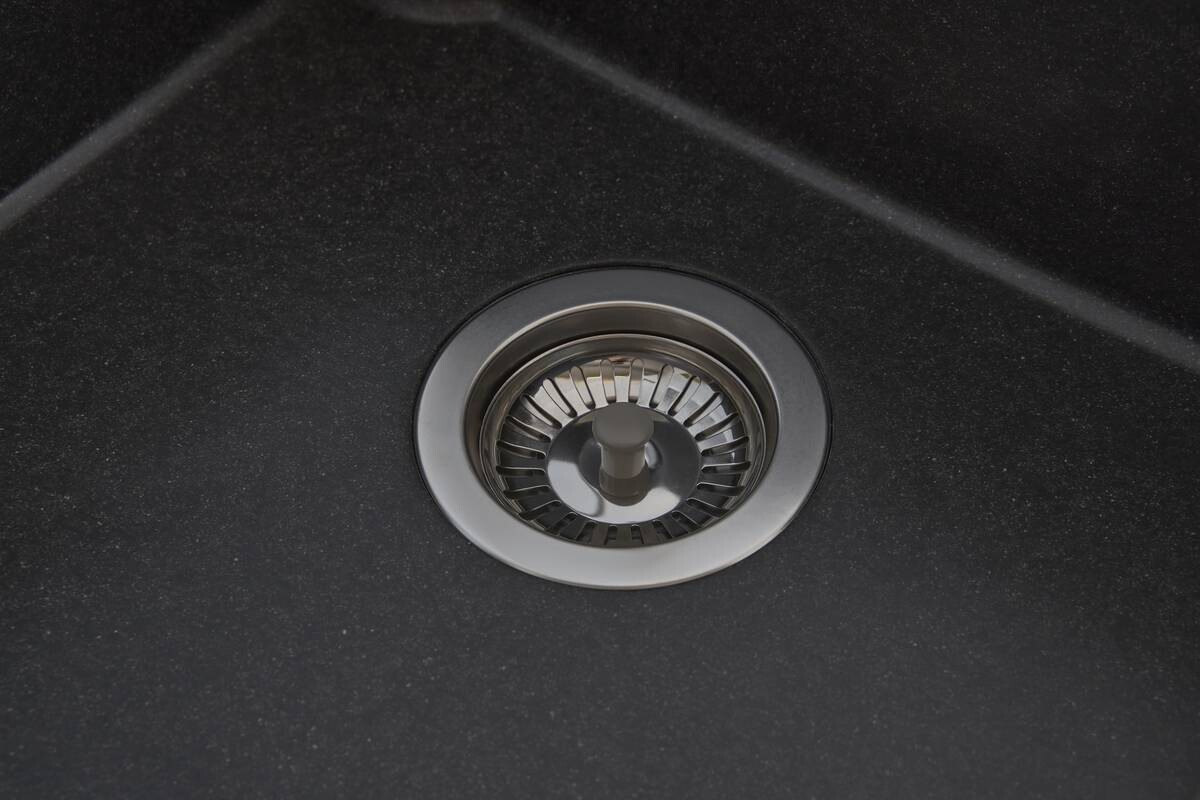 Respekta Einbauspüle Alineo 81x50 S schwarz Quarzolite B/H/T: ca. 81x21x50 cm