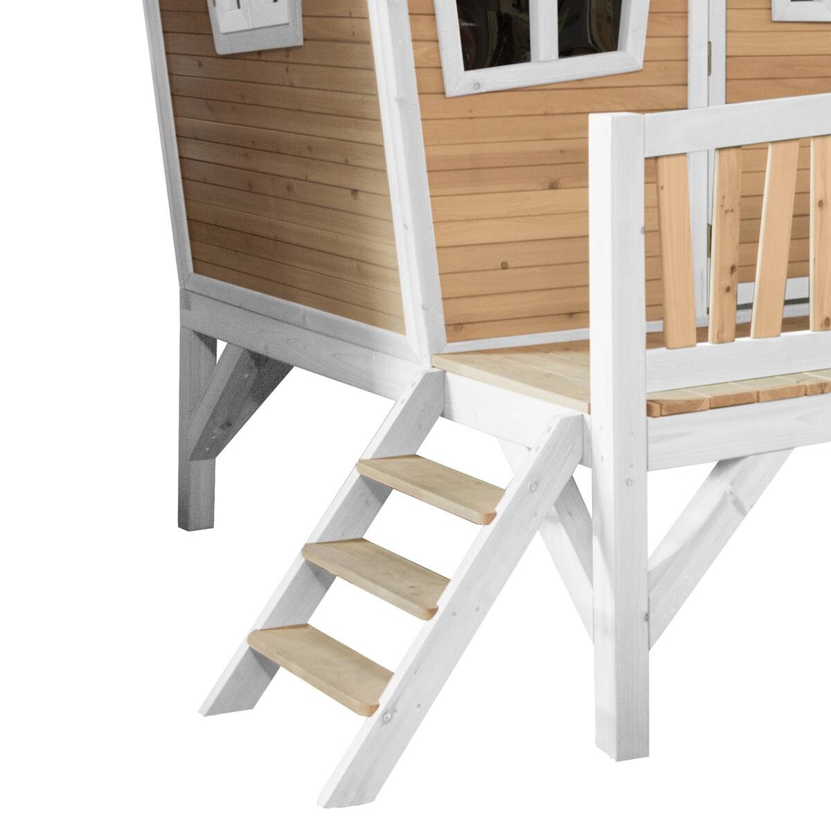 AXI Spielhaus Emma braun B/H/L: ca. 349x227x193 cm