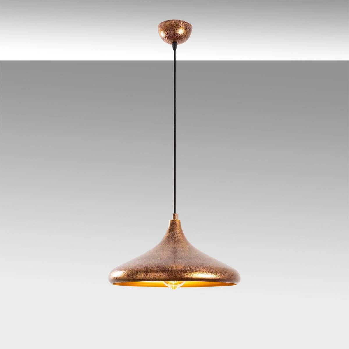 Opviq Pendelleuchte Barek multicolor Metall B/H/T/L/D: ca. 34x119x34x34x34 cm E27 1 Brennstellen