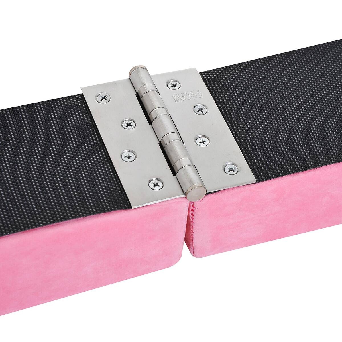 HOMCOM Fitness-Zubehör rosa Holz B/H/L: ca. 10x210x6,5 cm