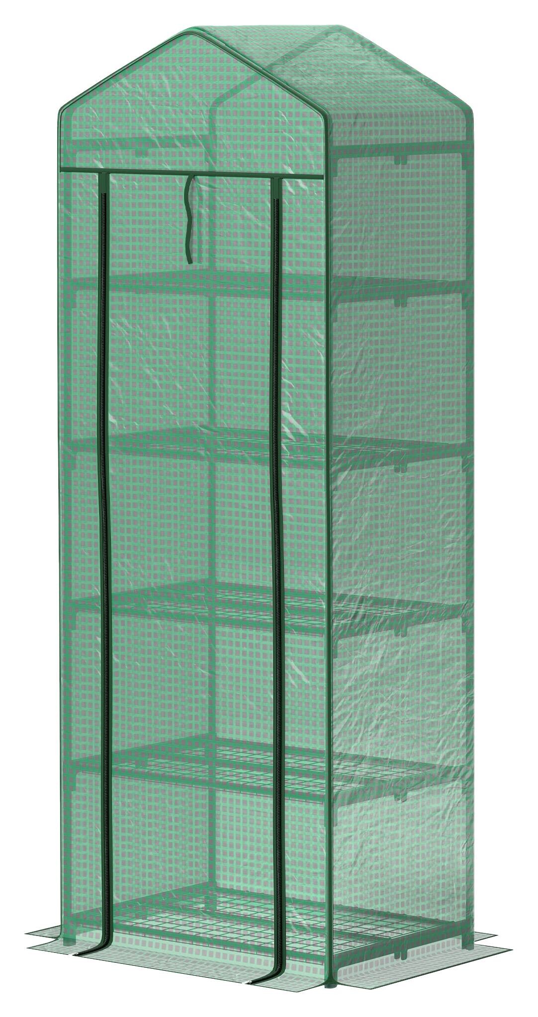 Outsunny Gartenabfallsack B/H/L: ca. 49x193x69 cm grün