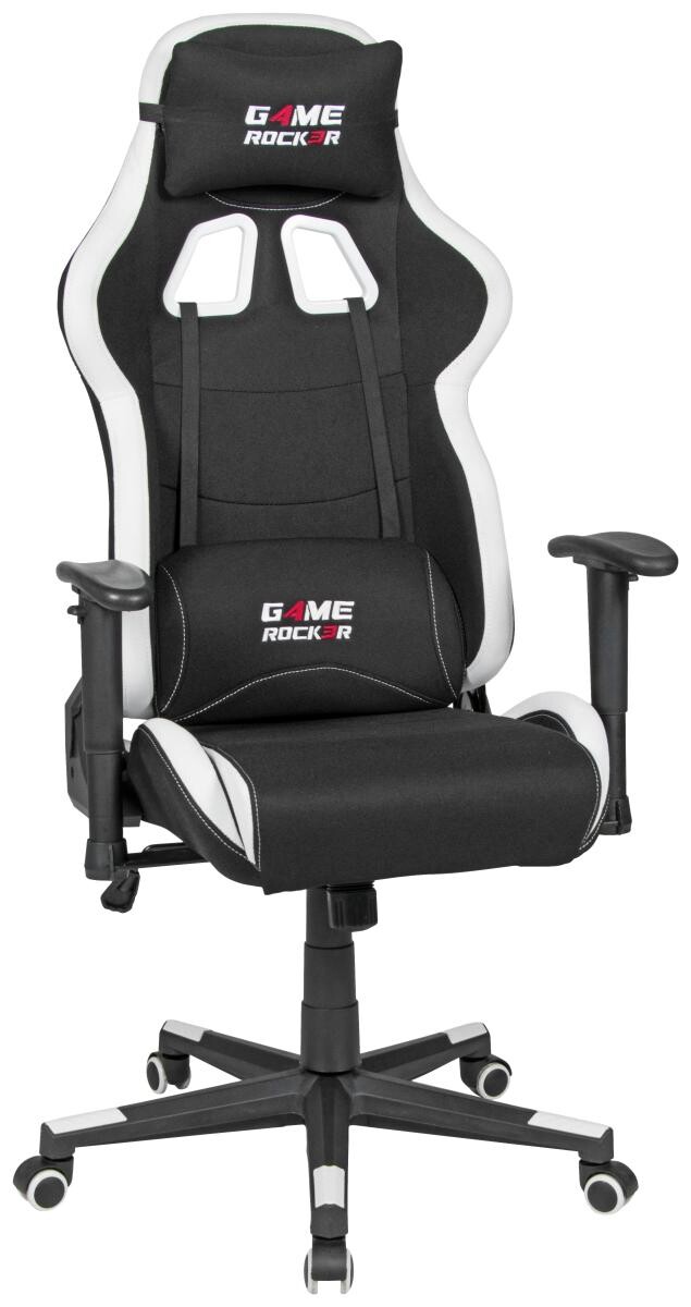 Gaming-Sessel Game Rocker schwarz weiß