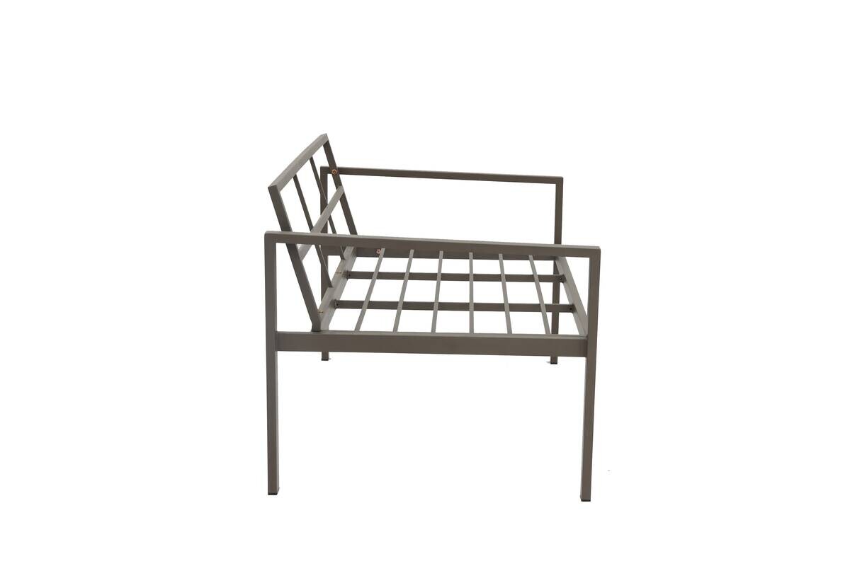 POCOline Gartensitzgruppe Toulouse braun Stahl