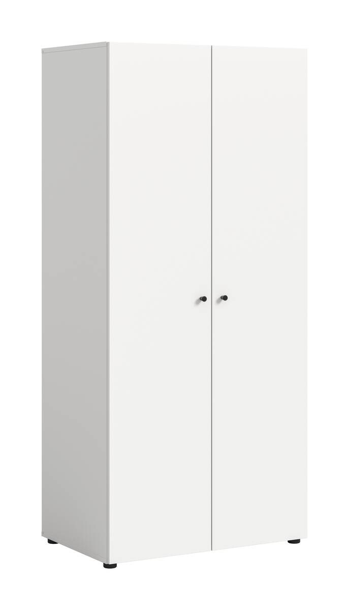 Kleiderschrank DARWIN weiß B/H/T: ca. 80x176x51 cm