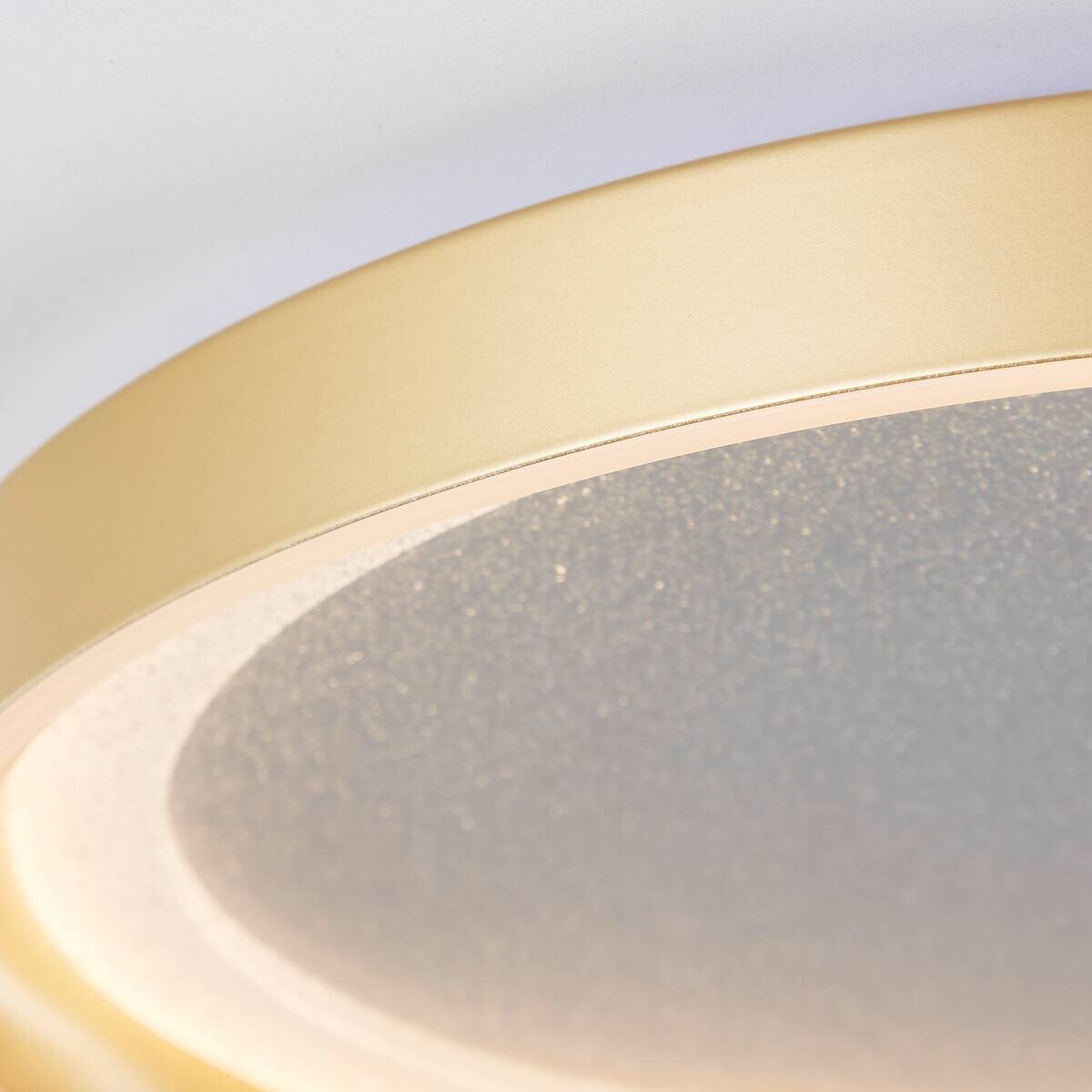 Brilliant LED-Deckenleuchte Quito gold H/D: ca. 4x33 cm