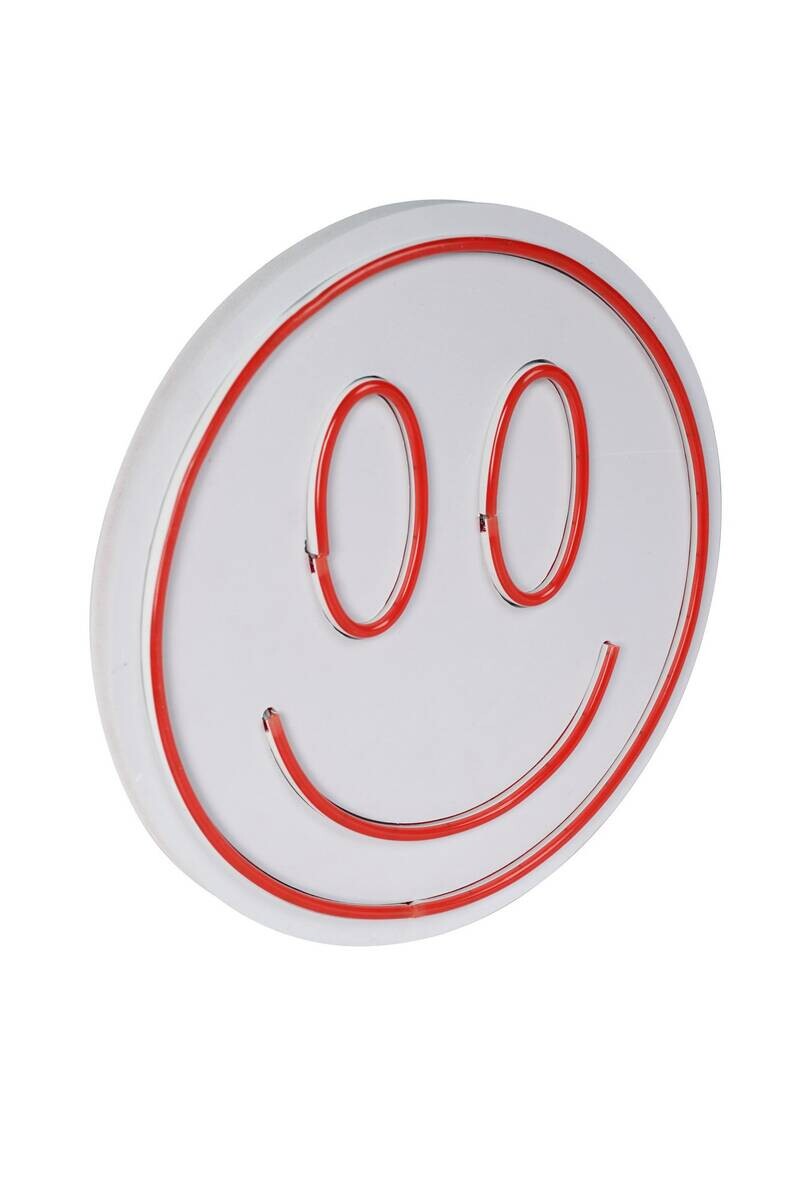 Opviq LED-Wandleuchte rot PVC B/H/T/L: ca. 27x27x2x27 cm