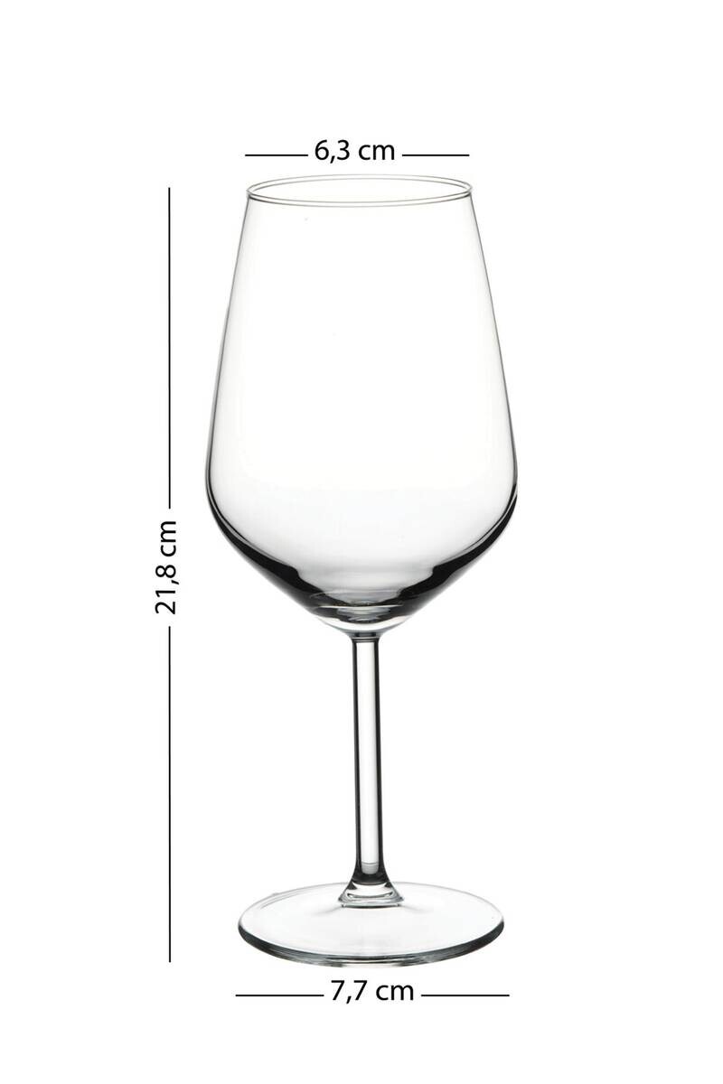 HermiaConcept Weinglasset Avantgarde 490 4-tlg. transparent