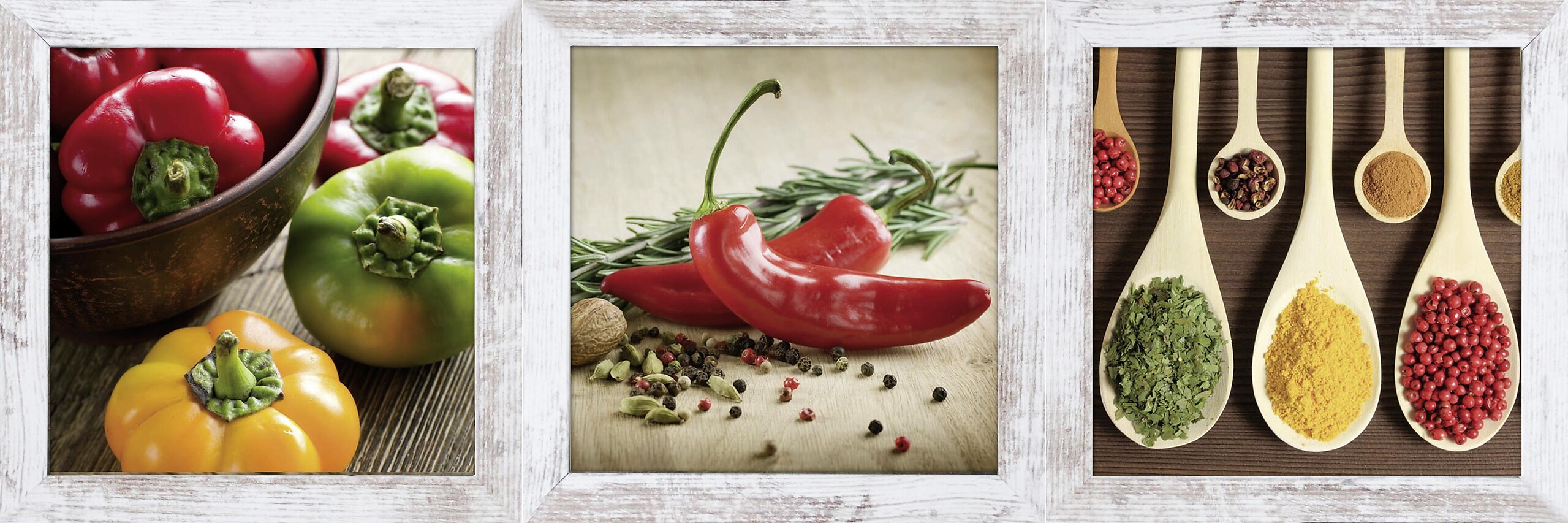 Bönninghoff Gerahmtes Bild Paprika B/L: ca. 23x23 cm