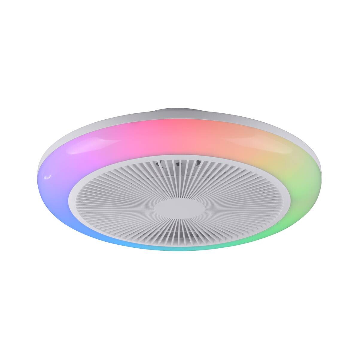 Just Light LED-Deckenventilator Brenda B/H/L: ca. 46x14x46 cm max. 22 W