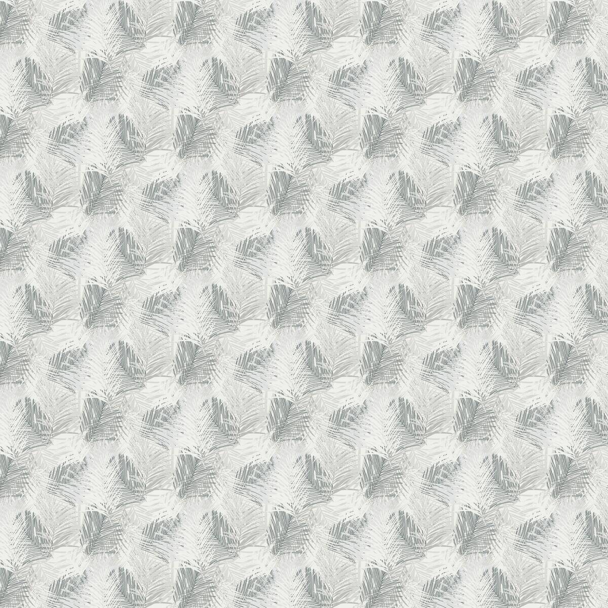 Erismann Vliestapete Palmenblätter weiß grau B/L: ca. 53x1005 cm