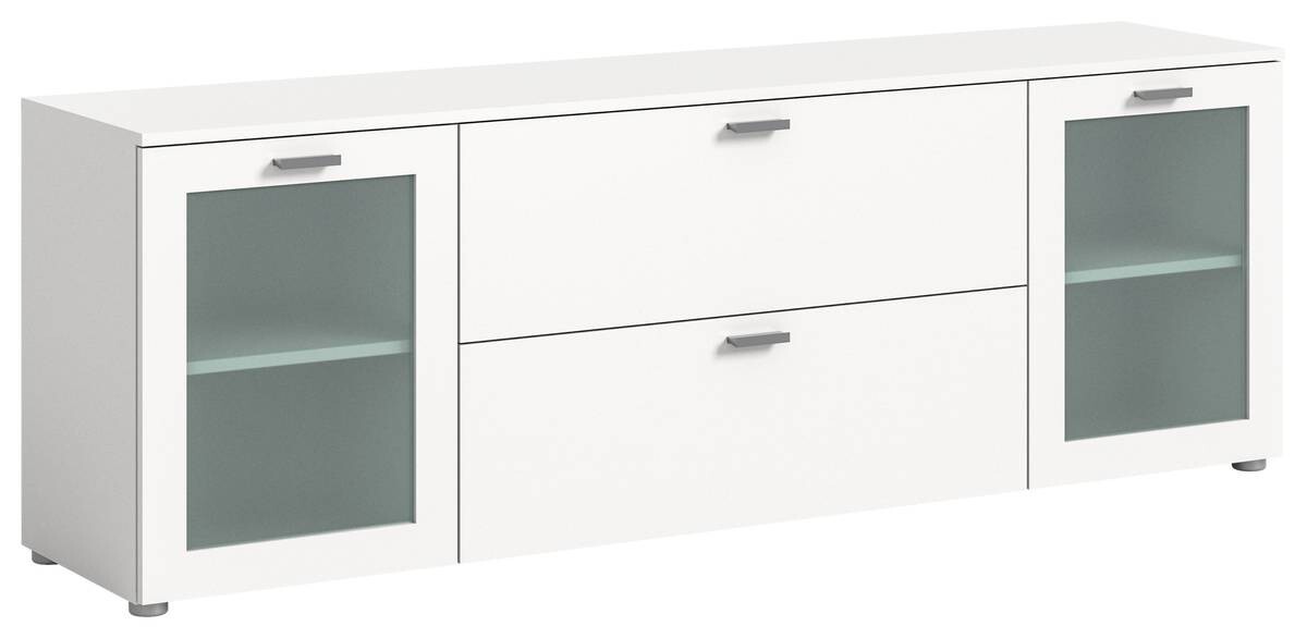 TV-Lowboard Xeno weiß B/H/T: ca. 180x62x37 cm