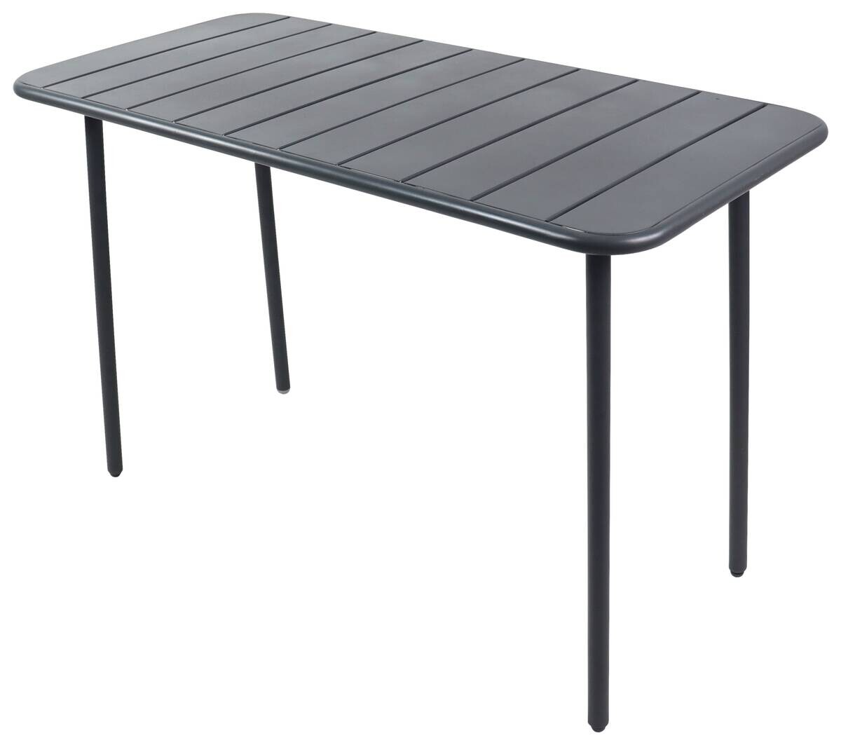 VCM Gartentisch Sumila schwarz Metall B/H/L: ca. 110x72x55 cm