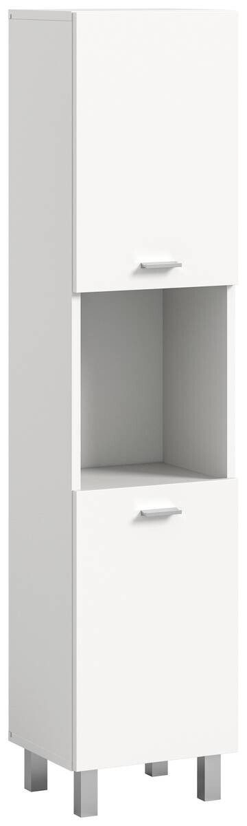 Badhochschrank BOSTON weiß B/H/T: ca. 30x125x29 cm