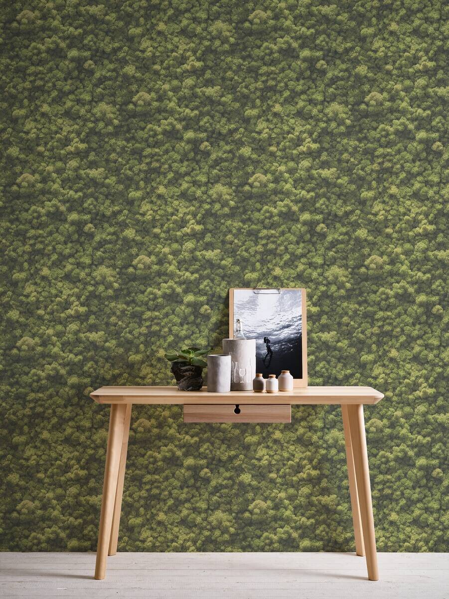 A.S.Creation Vliestapete grün B/H/D: ca. 53x1005x8 cm