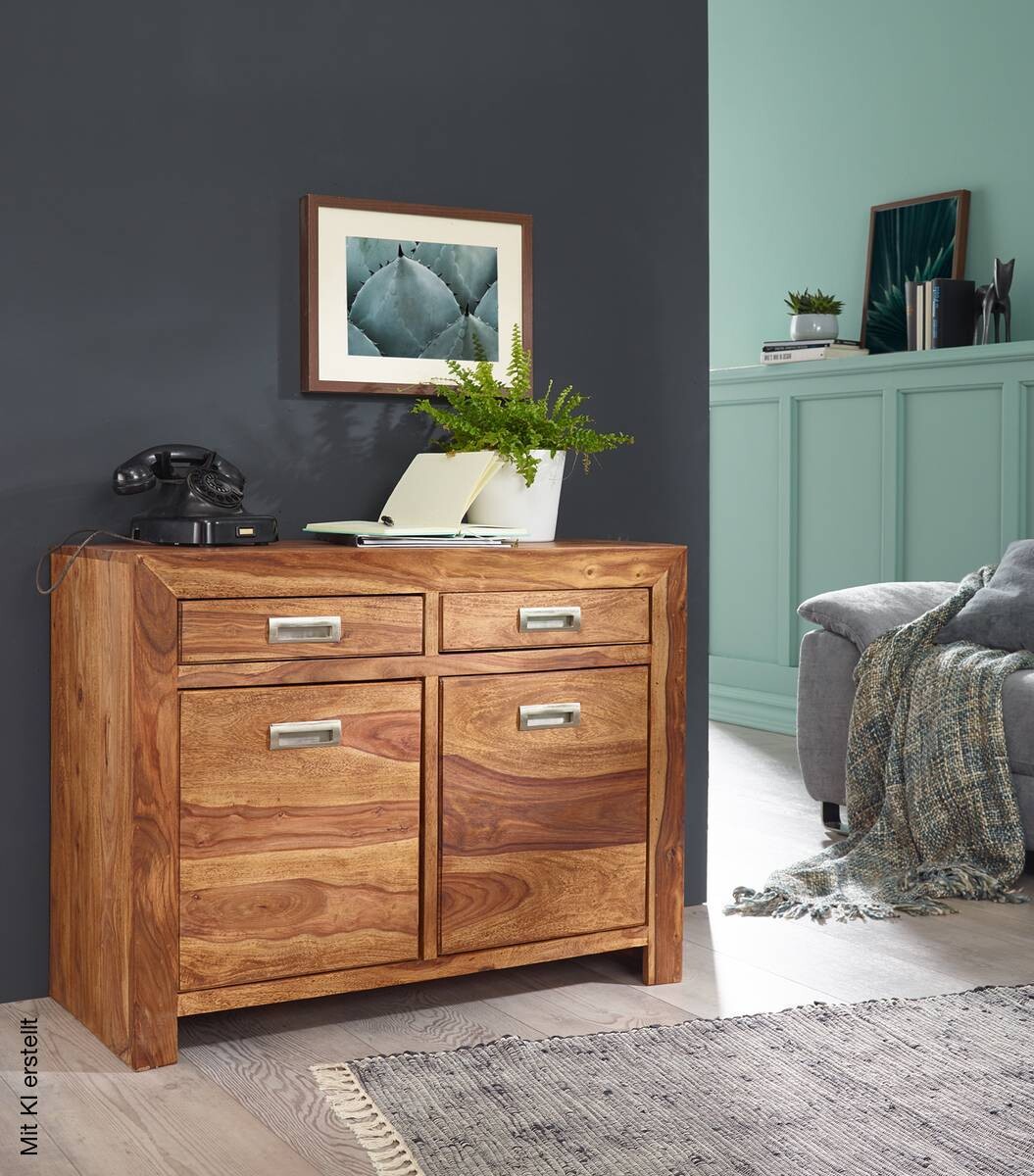 Sideboard natur B/H/T: ca. 90x70x40 cm
