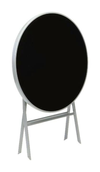 VCM Gartensitzgruppe schwarz Stahl B/H/T: ca. 56x105x65 cm