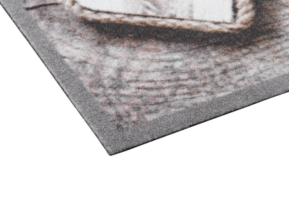 Küchenläufer Cook&Wash hellgrau B/L: ca. 50x150 cm