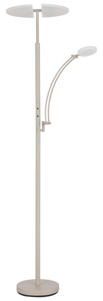 GLOBO LED-Deckenfluter sand Acryl Metall B/H/L: ca. 40,5x183x80 cm 1 Brennstellen
