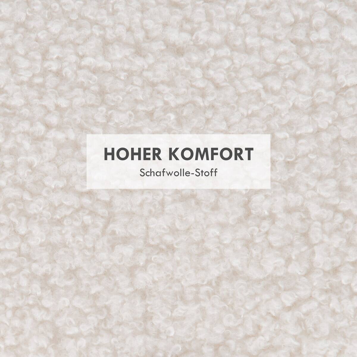 HOMCOM Hocker weiß B/H/L: ca. 56x56x42 cm