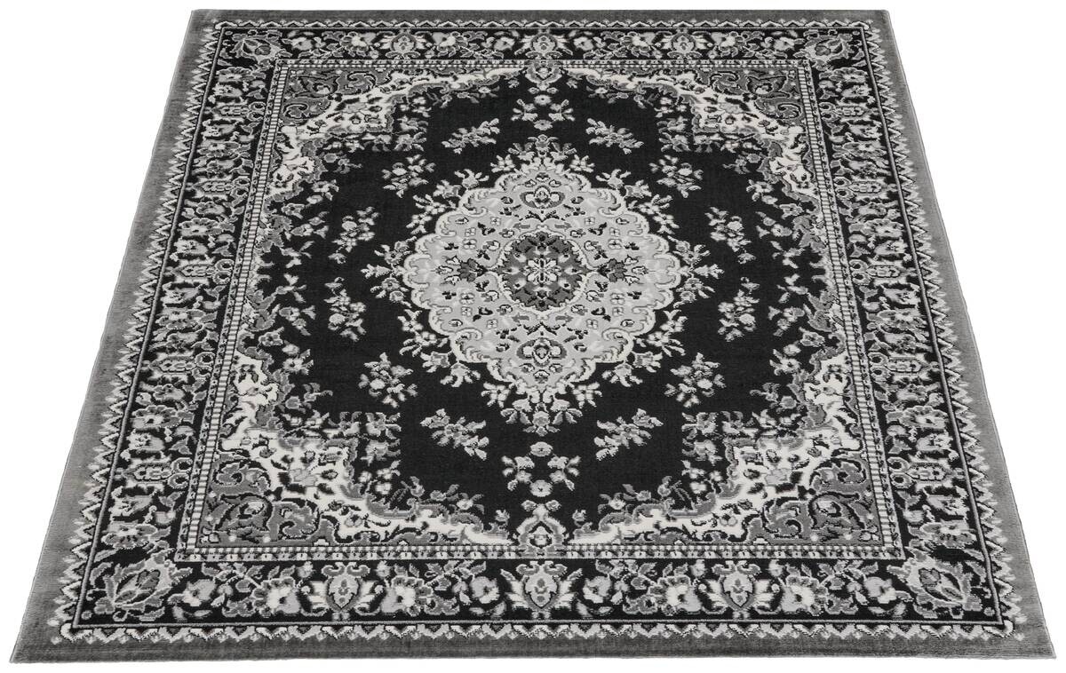 Webteppich Manila schwarz B/L: ca. 200x280 cm