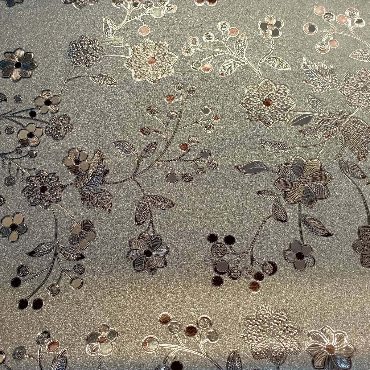 Milano Abwaschbarer Tischbelag Sakura bronze 100% Polyvinylchlorid