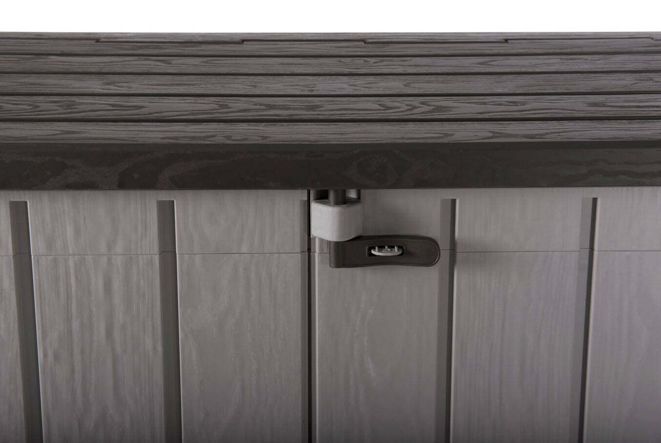 Toomax Mülltonnenbox Stora Way taupe B/H/L: ca. 111x74,5x129,5 cm