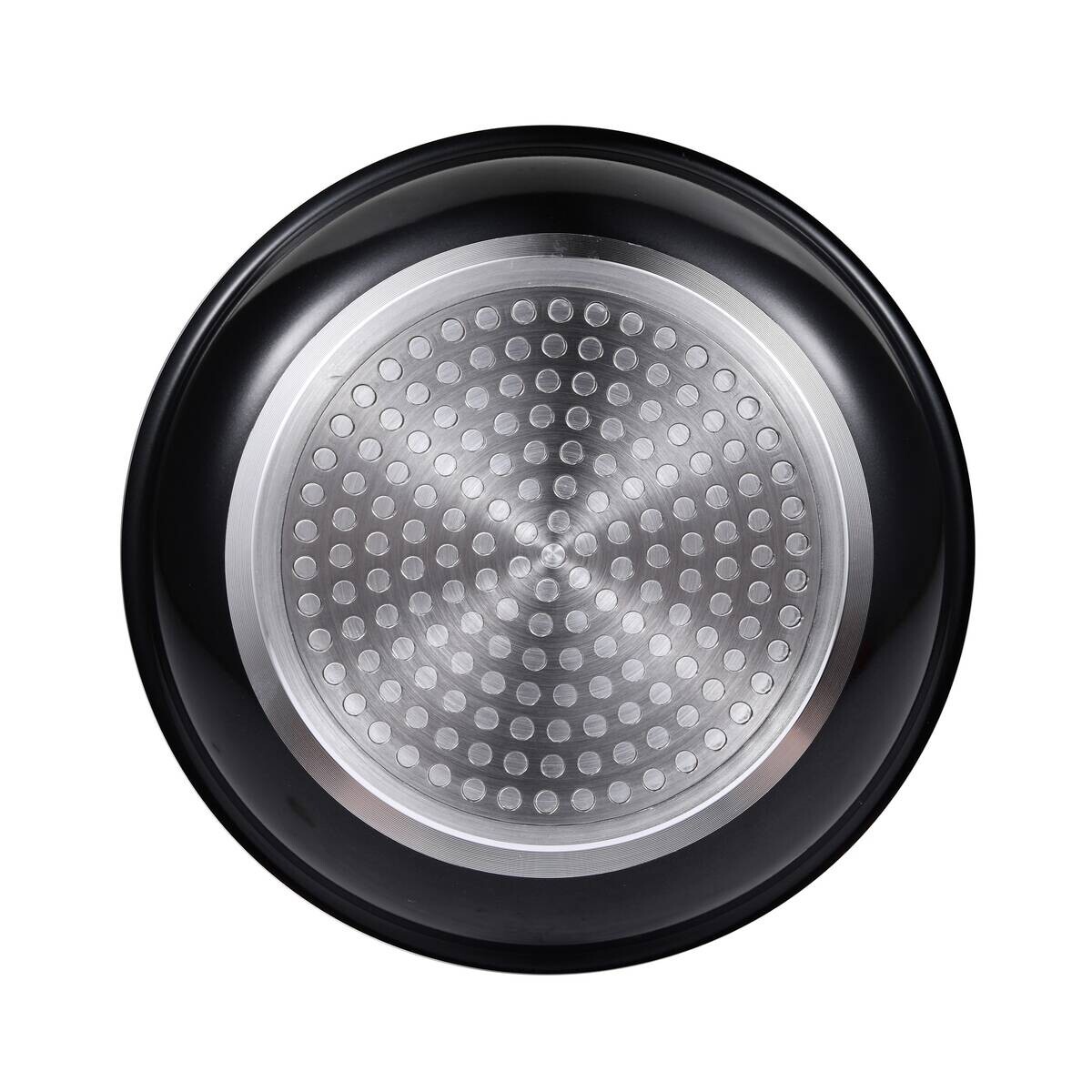 BERGNER Pfannenset Click u. cook schwarz Aluminium