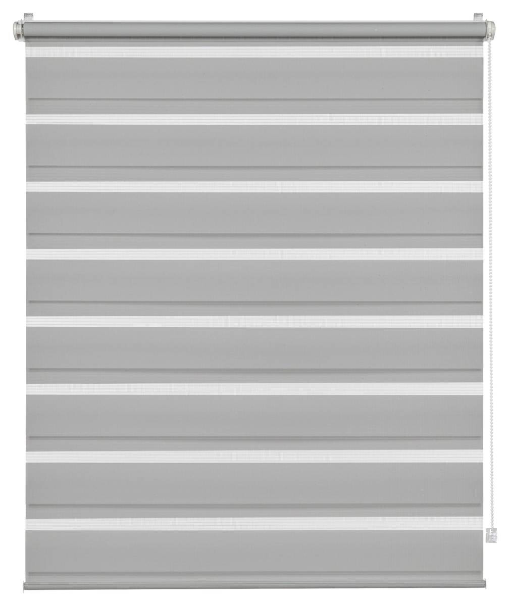 Doppelrollo Easyfix hellgrau B/L: ca. 100x150 cm