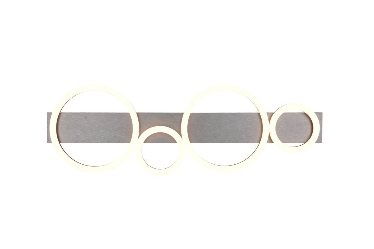 Reality LED Deckenleuchte LUMOS Alu Metall B/H/T: ca. 72x5,8x23 cm 1 Brennstellen