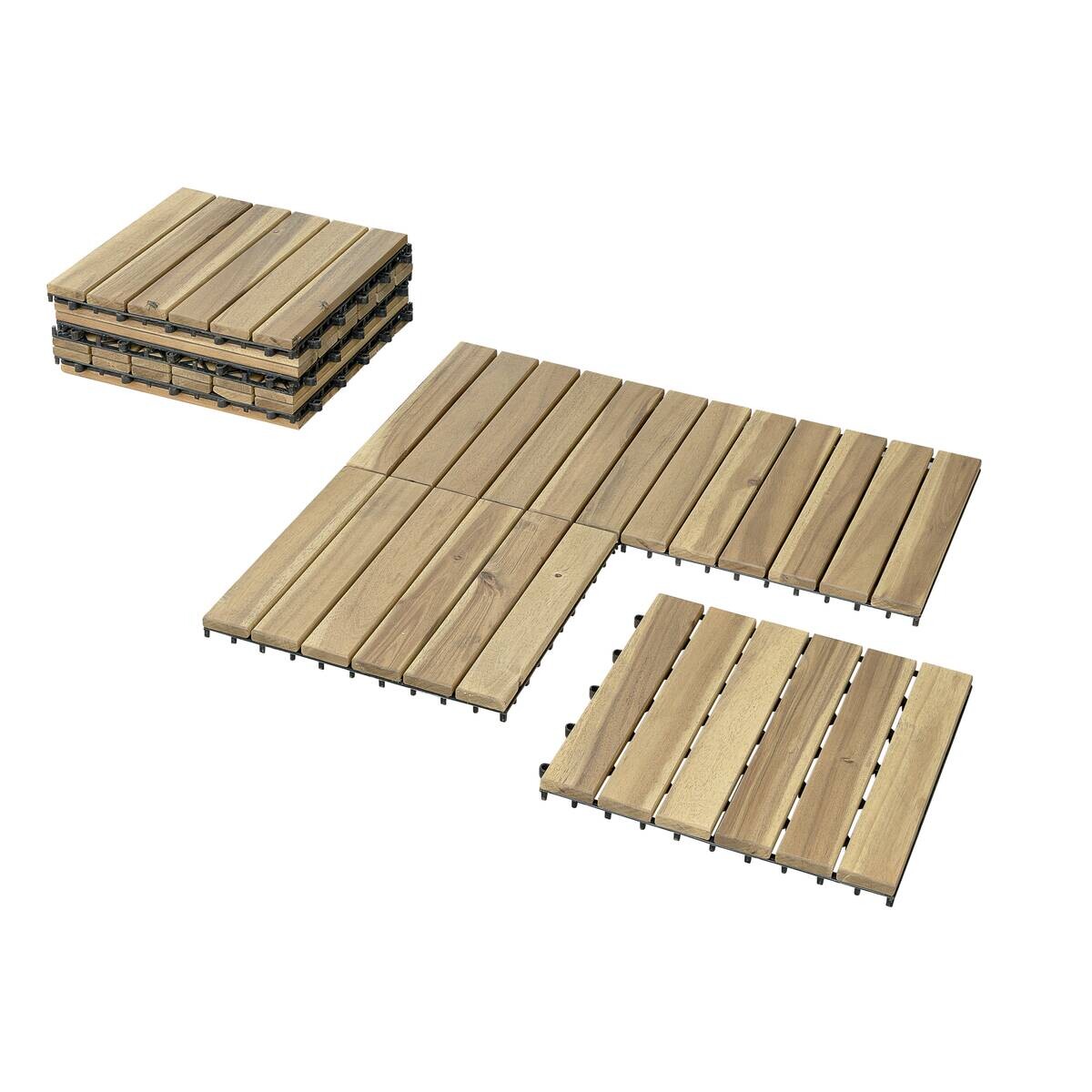 POCOline Terrassenfliese Natur natur B/L: ca. 30x30 cm