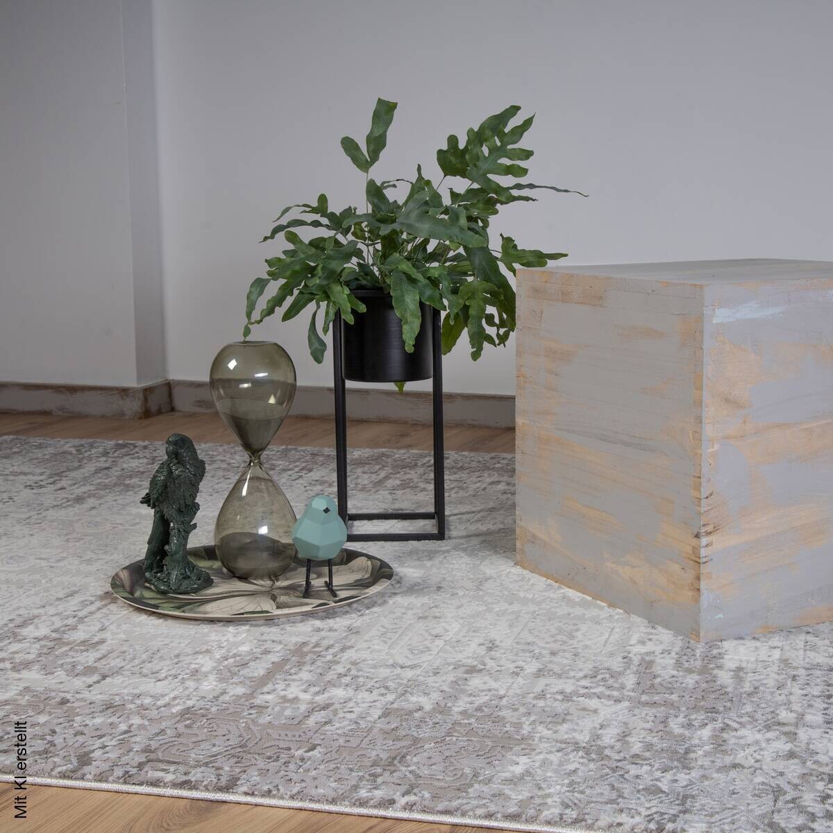 Obsession Teppich My Phoenix taupe B/L: ca. 140x200 cm