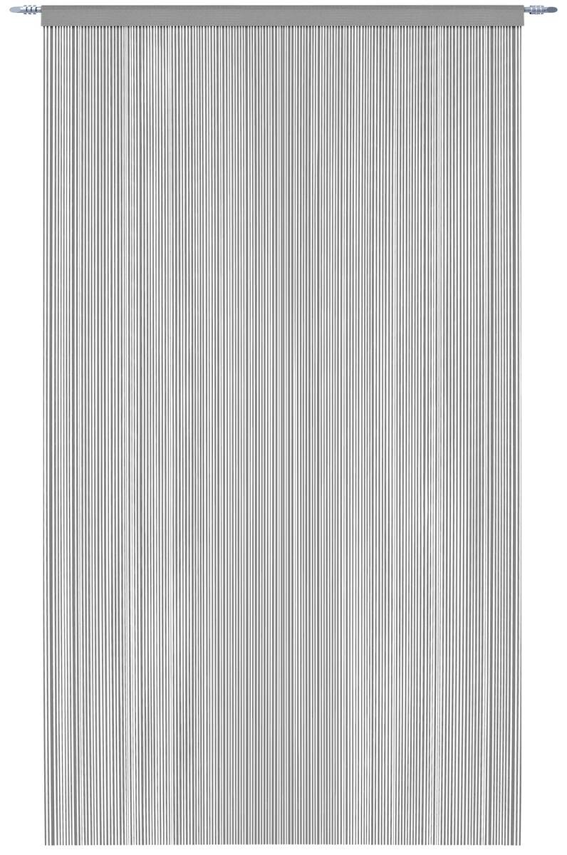 Fadenvorhang String silber 100% Polyester B/L: ca. 200x245 cm