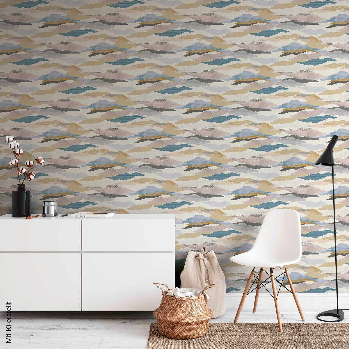 A.S.Creation Vliestapete rosa beige B/H/D: ca. 53x1005x8 cm