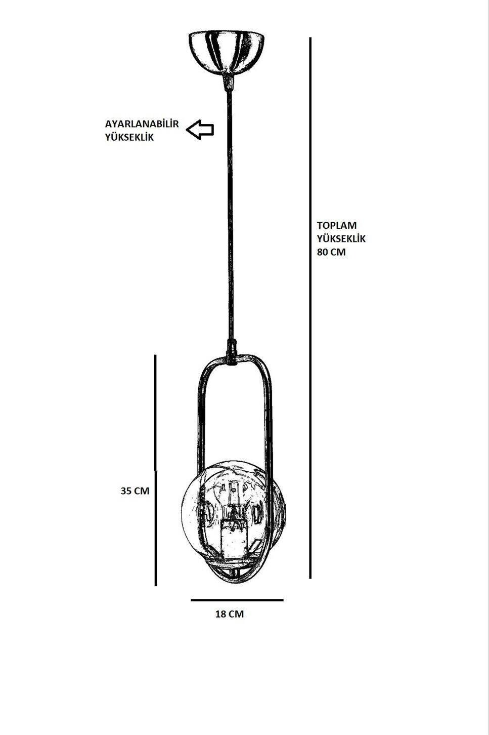 Opviq Pendelleuchte Kupfer weiß Metall B/H/T/L/D: ca. 18x70x18x18x18 cm E27 1 Brennstellen