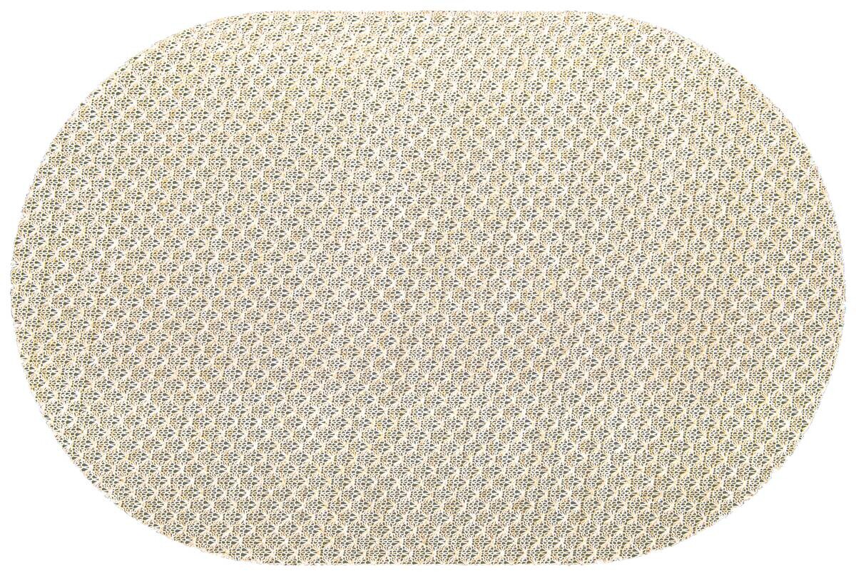 Platzset gold Polyester B/L: ca. 30x45 cm