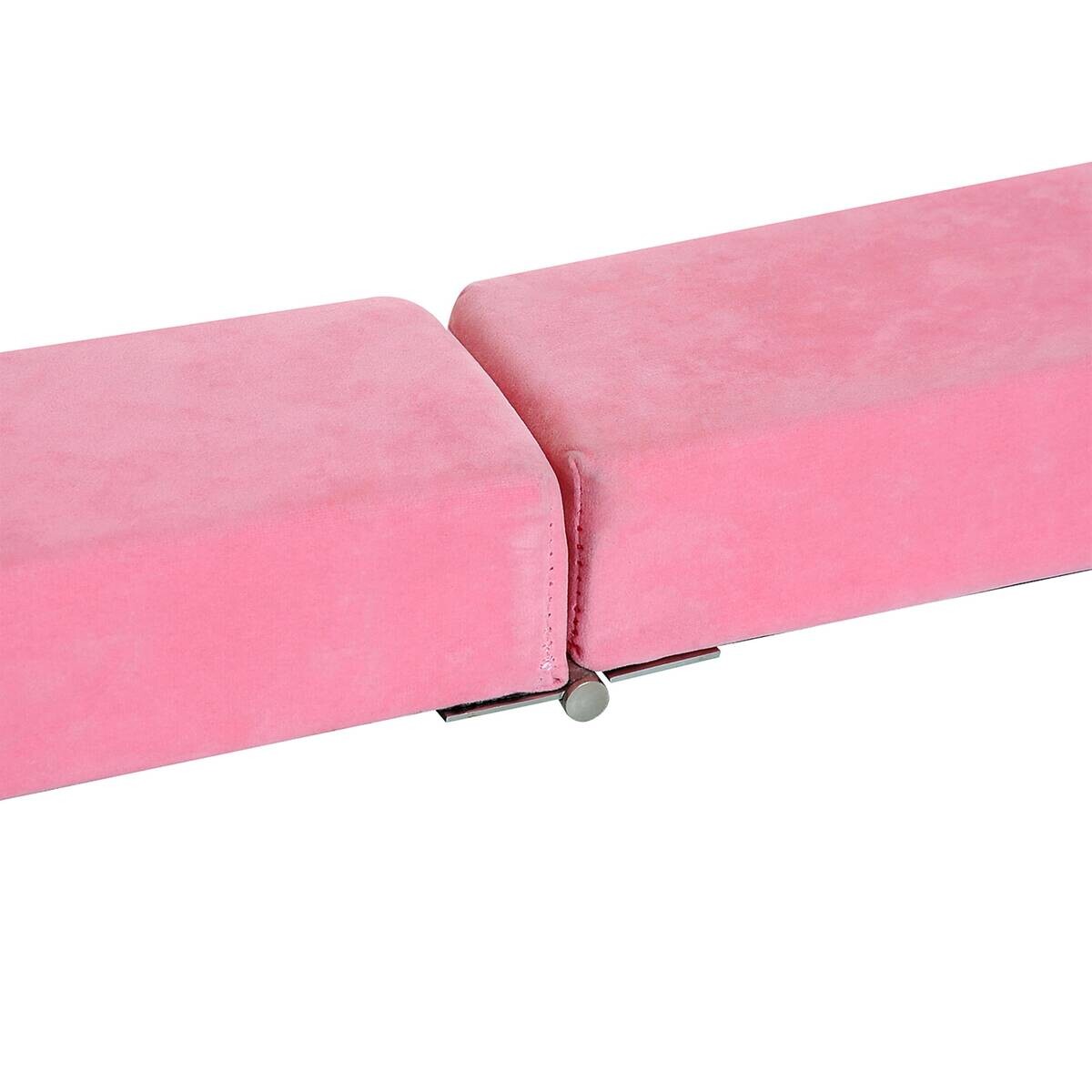 HOMCOM Fitness-Zubehör rosa Holz B/H/L: ca. 10x210x6,5 cm