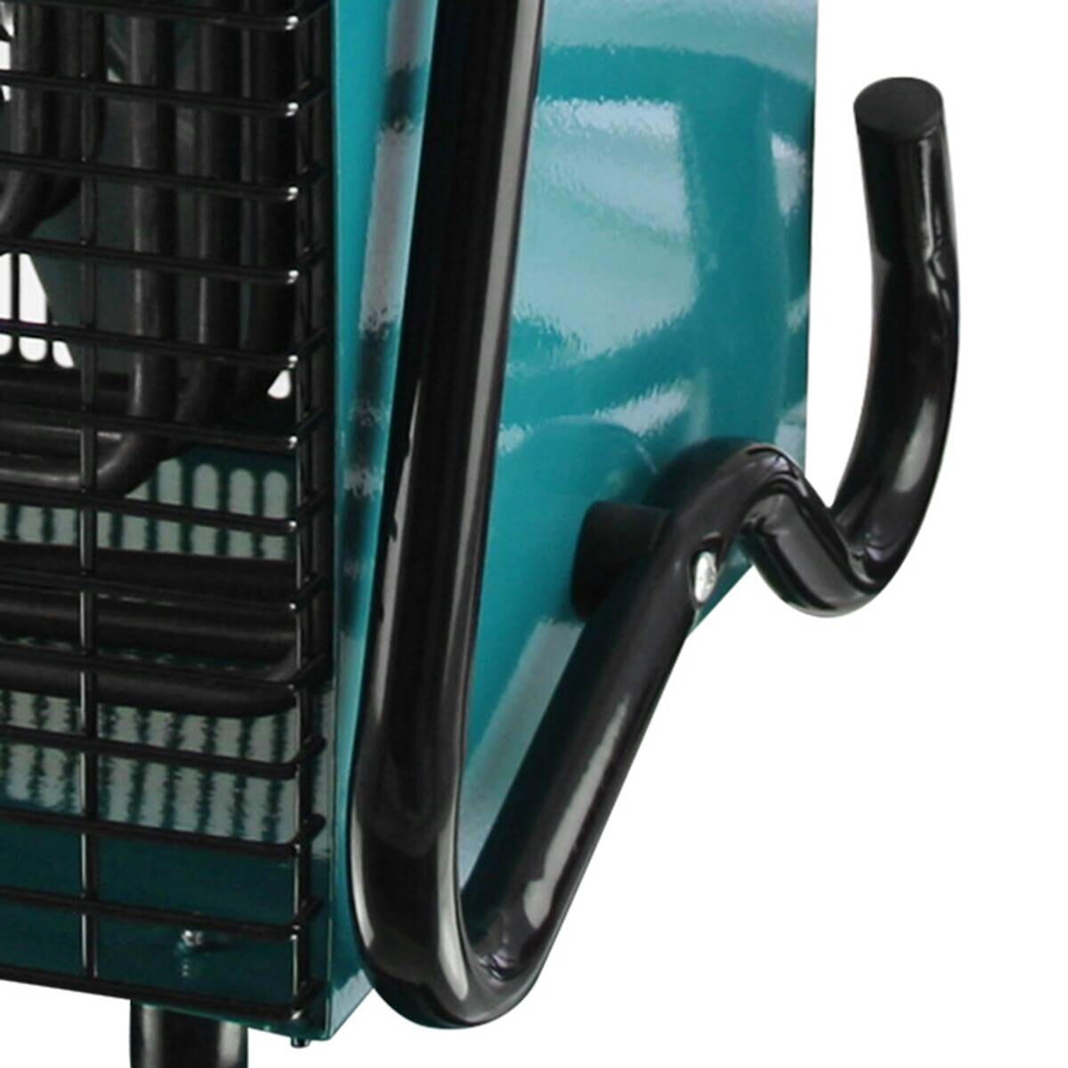 Heizlüfter blau Kunststoff Metall B/H/L: ca. 29,5x45,8x29,5 cm ca. 5000 W