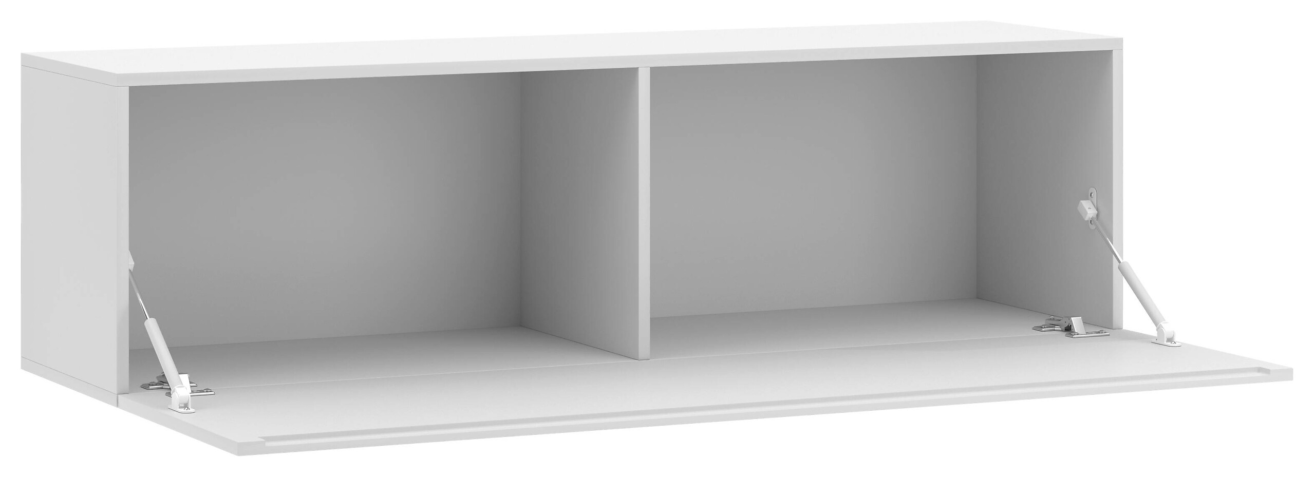 TV-Lowboard VIVIEN weiß weiß glanz B/H/T: ca. 140x40x38 cm