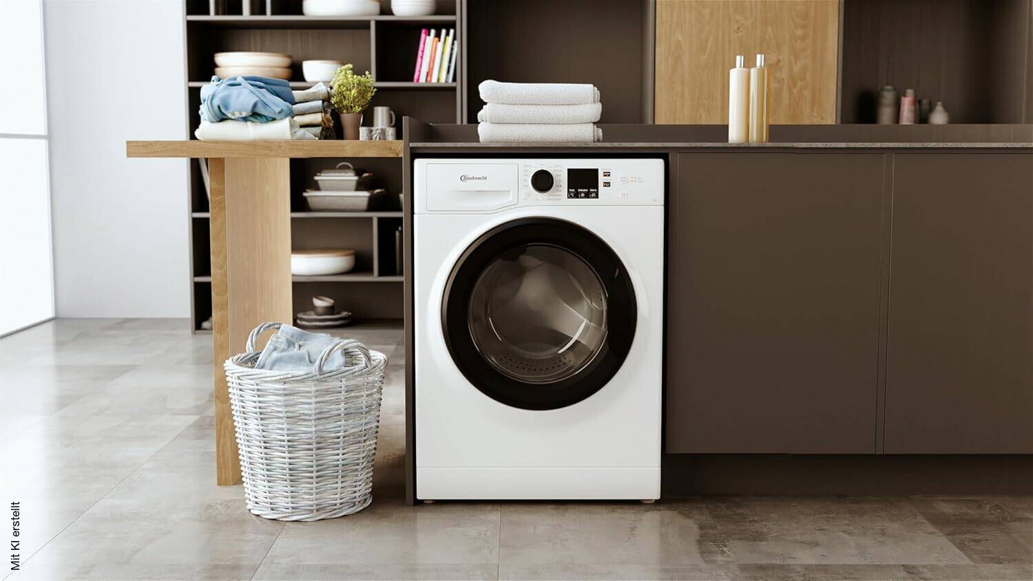 Bauknecht Waschmaschine WAM 914A EEK: A Spektrum: A bis G 9kg 1400U/min weiß B/H/T: ca. 60x85x61 cm