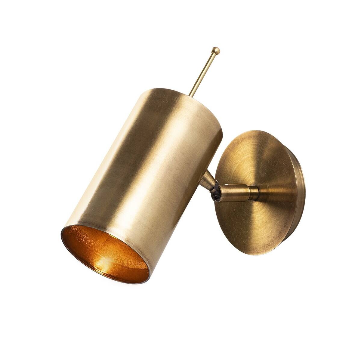 Opviq Wandleuchte Kem bronze Metall B/H/T/L/D: ca. 22x23x22x9x10 cm E27 1 Brennstellen