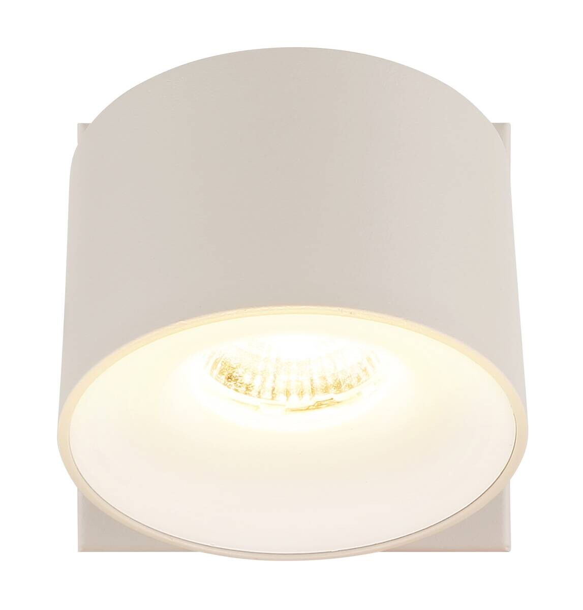 GLOBO LED-Strahler sand Metall Kunststoff Aluminium B/H/L: ca. 8,5x11x8,5 cm 1 Brennstellen