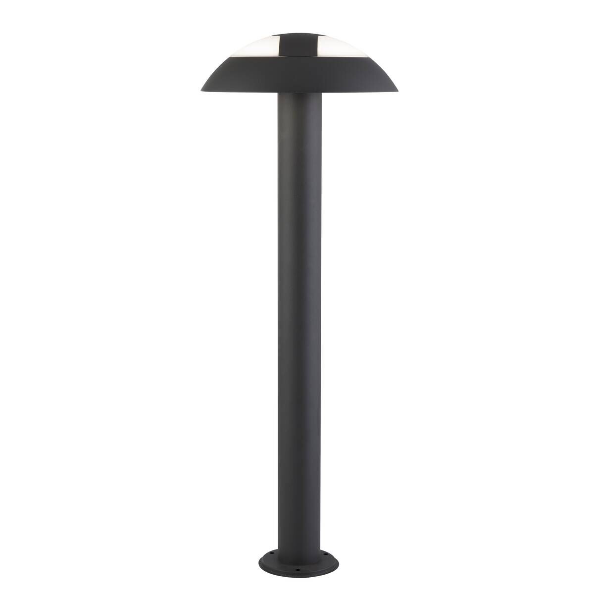 LED-Außenleuchte weiß dunkelgrau B/H/L: ca. 17x73x17 cm
