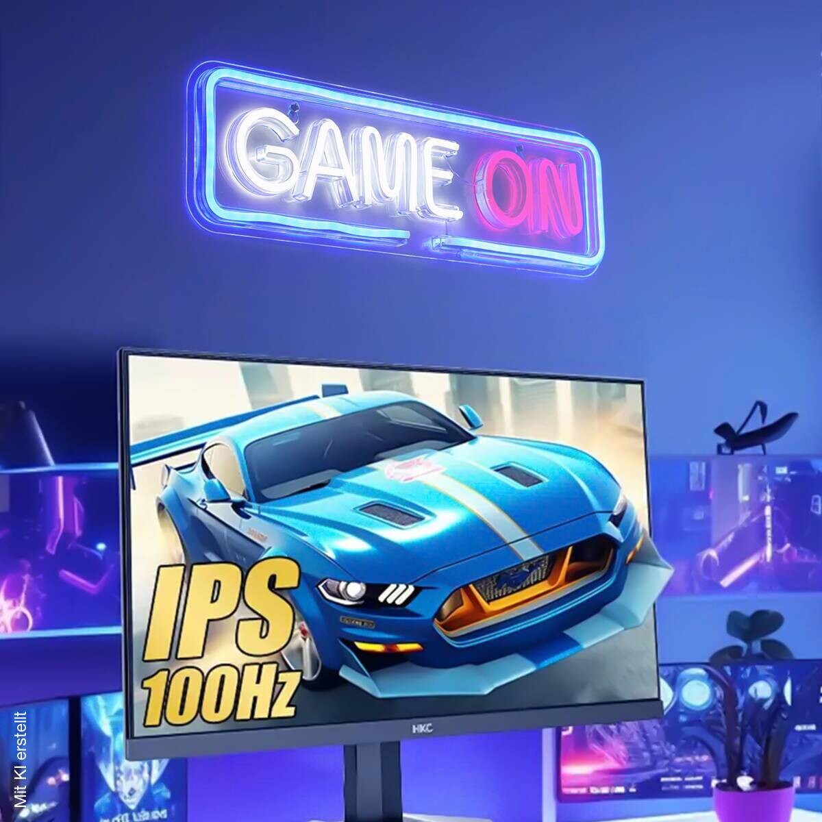 Nolo LED-Wandleuchte Game On Acryl B/H/T: ca. 40x12x1,6 cm