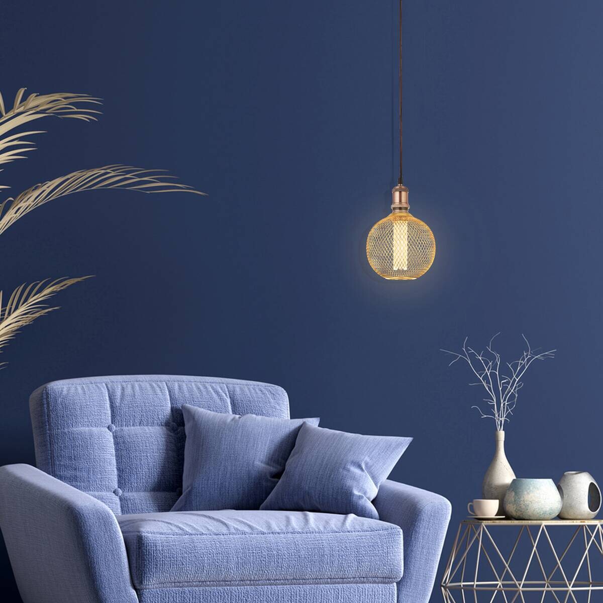 Searchlight Dekolampe Wire E27