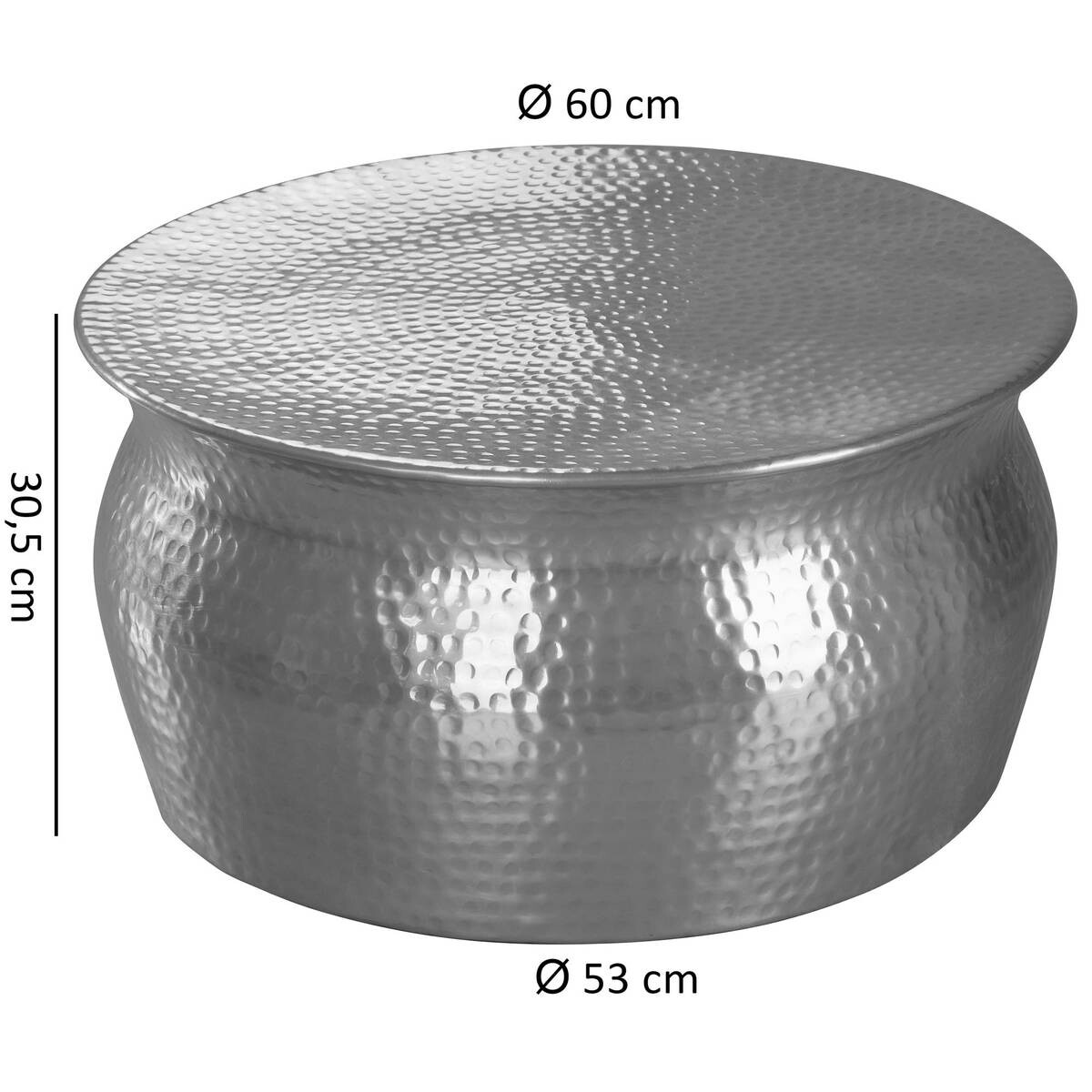 Couchtisch B/H/T: ca. 60x30x60 cm