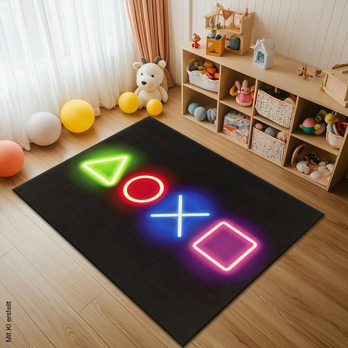 Teppich Gaming Multi B/L: ca. 120x160 cm